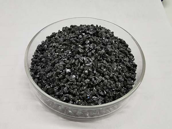 石材喷砂抛光用黑碳化硅颗粒砂